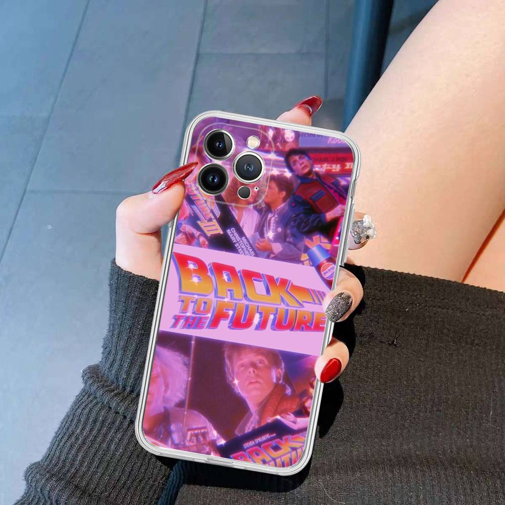 Back To The Future For IPhone 17 Air 16 Pro Max 15 14 13 12 11 Plus Phone Case