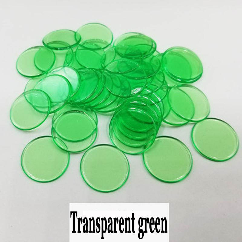 100Pcs 19Mm Count Bingo Chips Markers For Bingo Game Cards Plastic For Classroom Children And Carnival Bingo Games