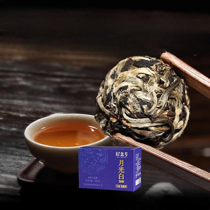 

Чай пуэр Синихао Юньнань, дегустационный набор «Лунный свет Байлунчжу», 100 г белого чая