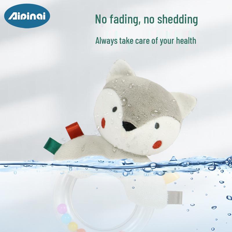 Aipinqi Plush Baby Rattle Ring for Newborns (0-1 Year)