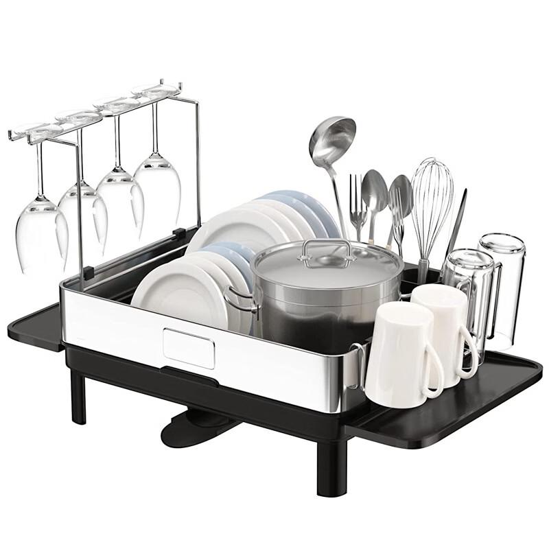 Stainless Steel Kitchen Sink Dish Drainer Rack