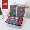 Travel Document Organizer With Fireproof Silicone For Family And Travel Use