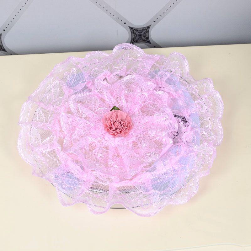 Fabric Lace Home Appliance Cover White Hollow Fabric Water Kettle Phone Cover Cloth Towel Multi-purpose Cover