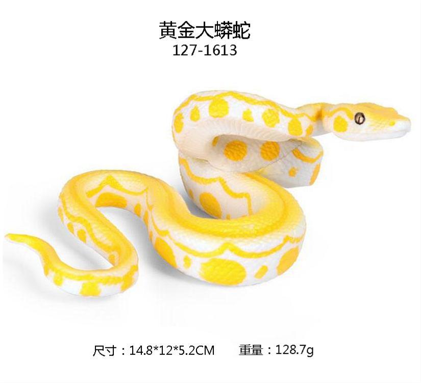 Gruselige realistische Schlangenmodelle für Kinder, Kobra Maisnattern-Figur, Lebendiger Wildpython, Perfektes Streichgeschenk