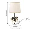 Animal Lamps USB-powered Night Light Western Rural Style Cute Cow Desk Lamp For Bedside Bedroom Kids Room Nursery Dorm Apartment