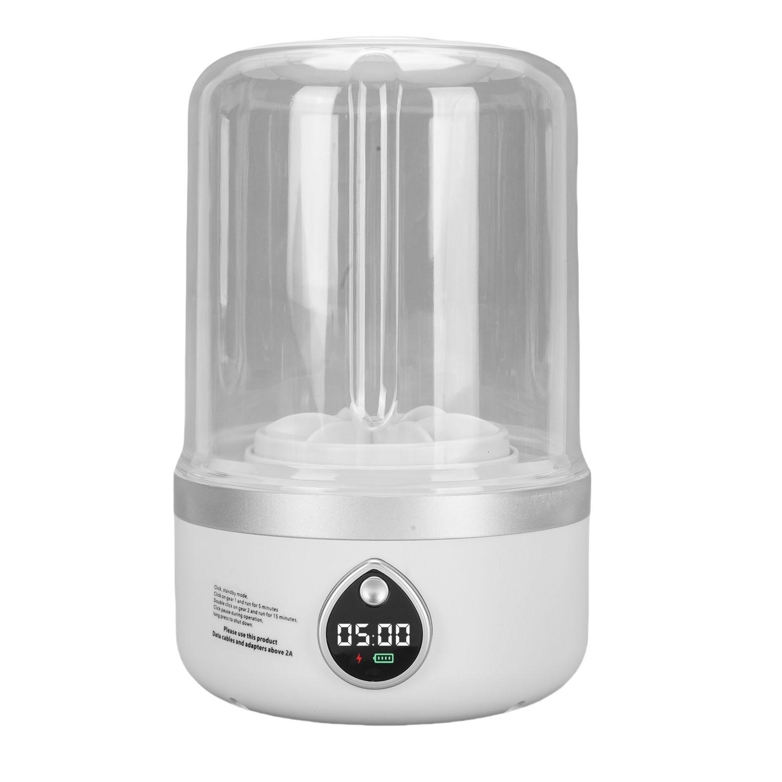 

Mini Portable Washing Machine 1.4L Small Portable Washer Fully Automatic for Underwear Socks Apartments Hotels Travel