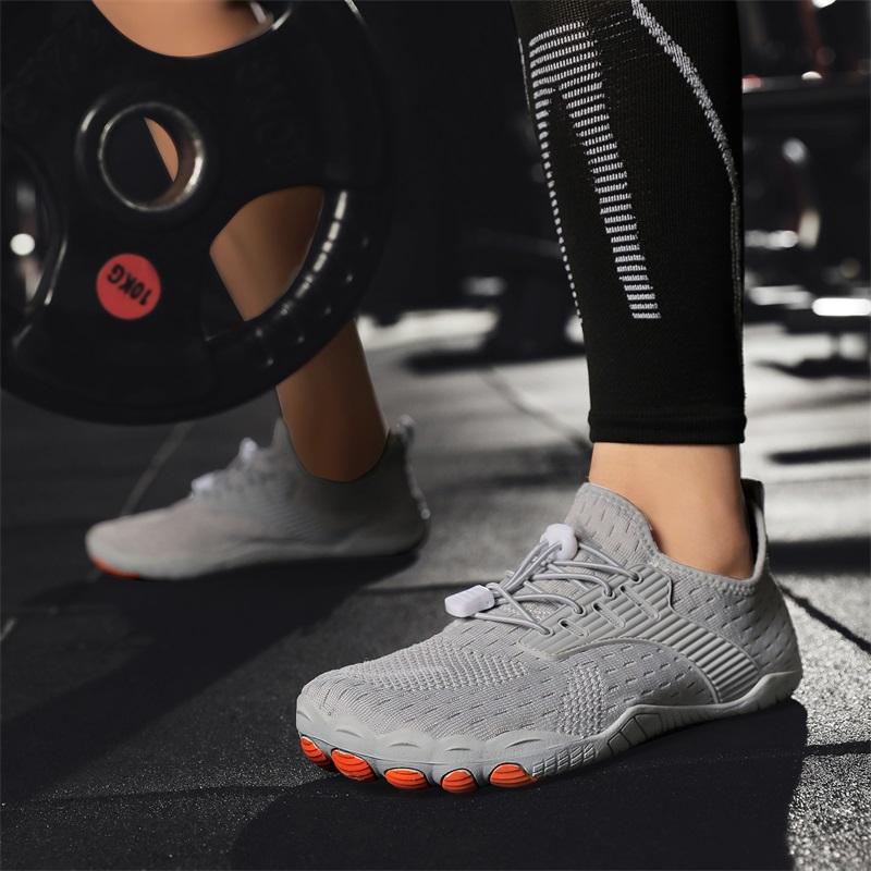 High Quality Trail Running Barefoot Shoes Wide Toe Barefoot Athletic Water Shoes Trainers Zero Drop Shoes Runner Walking Athletic Shoes