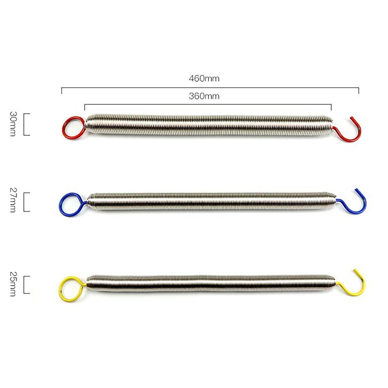 Commercial Grade Pilates Reformer Tension Spring 1PCS Steel Wire with Hook for Allegros 2 Gym Pilates Training Equipment