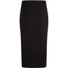 Calvin Klein Minimalist Large Pocket Zipper Knit Bodycon Casual Long Skirt Women skirts Space-Black J222329-BEH