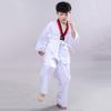Breathable Cycling Jersey Taekwondo Training Uniform Short Long Sleeve Suit Adults Kids Competition Embroidery Custom