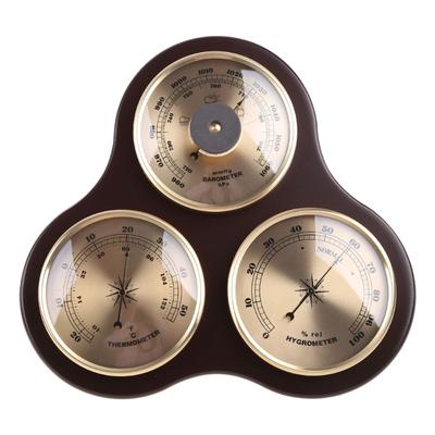 Air Pressure Metal Portable Weather Station Accuracy Multifunction Analog Gauge Wall Hanging Atmospheric Home Barometer
