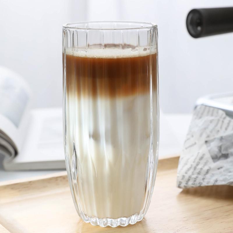 10oz/11oz Whiskey Glass Thickened Diamond Creative Vertical Patterned Glass Cup Foreign Wine Vodka Brandy Mugs for Bar KTV Party