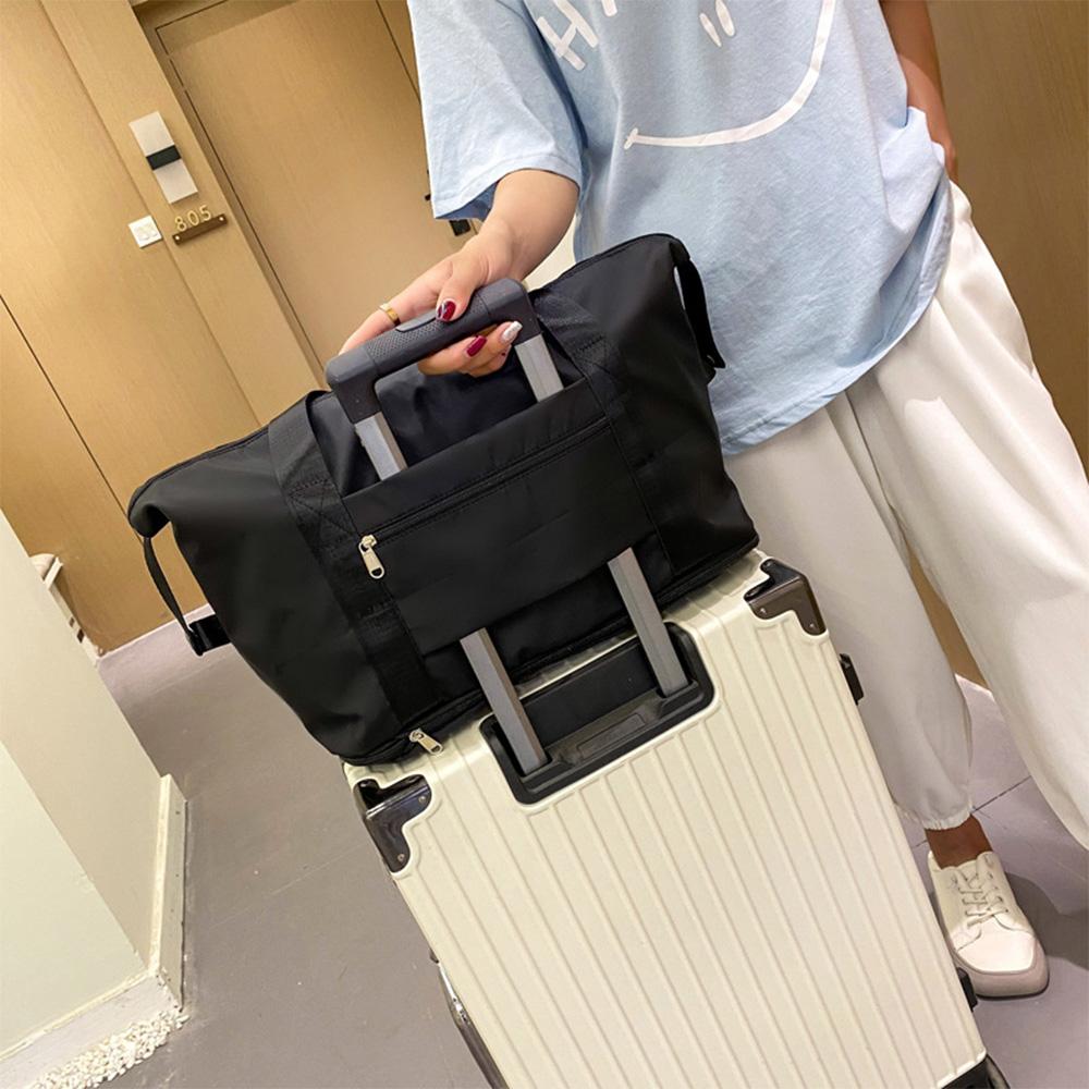 Foldable Travel Bag, Large Capacity Luggage Bag, Dry and Wet Separation, Swimming and Fitness Bag, Waiting for Delivery Bag-mw