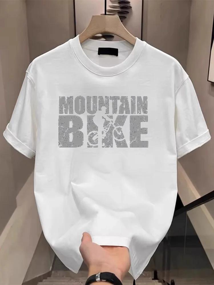 2025 Summer New Fantastic Mens 100 Pure Cotton TShirt  for Men Tops Printting Partner Comfortable Shirt Casual Short TShirt