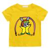 Nuovo Stile Alberi T-shirt per Bambini Lane Trotro Stampa Cartone Animato Carino 100% Cotone T-shirt Girocollo Manica Corta Top Morbidi Vestiti Estivi T-shirt Anime