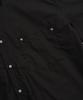 VASTIC Oversized Cotton Half Shirt_Black