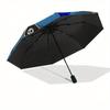 Winnie the Pooh, Tigger Automatic Opening and Closing Umbrella, Compact Travel Umbrella, Lightweight and Portable, Suitable for Beach Commut