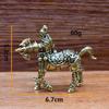 Brass Material - Centaur Horse Tail Ornament Craftwork Sagittarius Cross-border Office Decoration