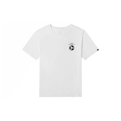 Vans X 275C Kollaboration American Vintage Cartoon Smiley Buchstaben Print Kurzarm T-Shirt Unisex T-Shirts Weiß VN0A7TQVWHT