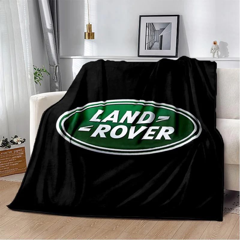 Luxurious HD Fashion Trend Sports Car L-LAND ROVER Logo Blanket - Perfect for Children as Gift Sofa Bed Office Hotel Decor