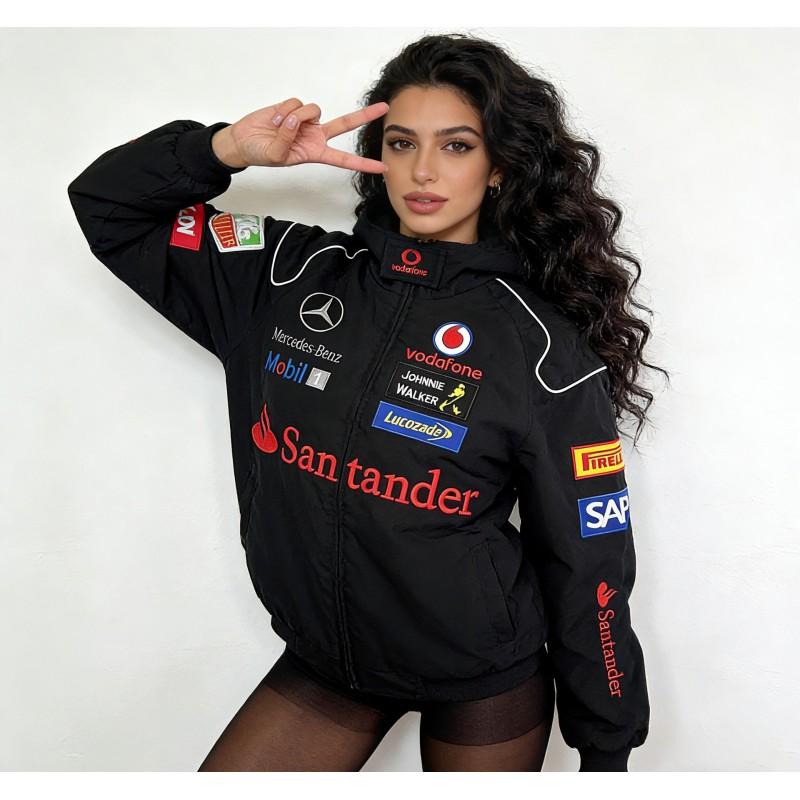 F1 Racing Style Embroidered Cotton Jacket Men Women Sportswear