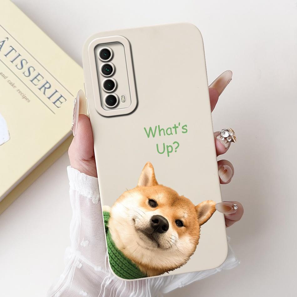 Für Huawei P Smart 2021 Hülle Huawei Y7a PPA-LX3 PPA-LX2 PPA-LX3 Süßer Panda Hase Weiches Silikon Stoßfeste Handyhüllen