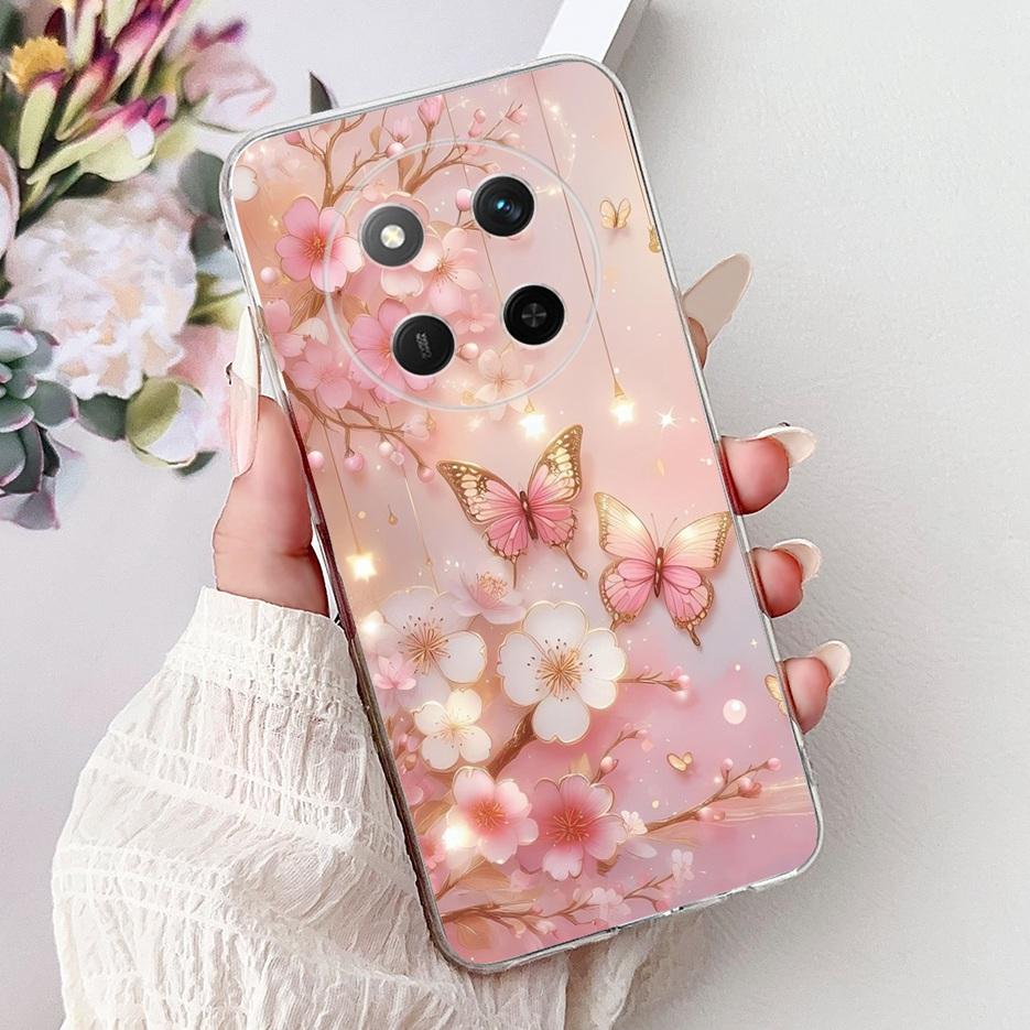 For Honor X9C Case Magic 7 Lite BRP-NX1 New Luxury Painted Cover Soft Slim Phone Case For Honor Magic7 Lite HonorX9C Smart Shell