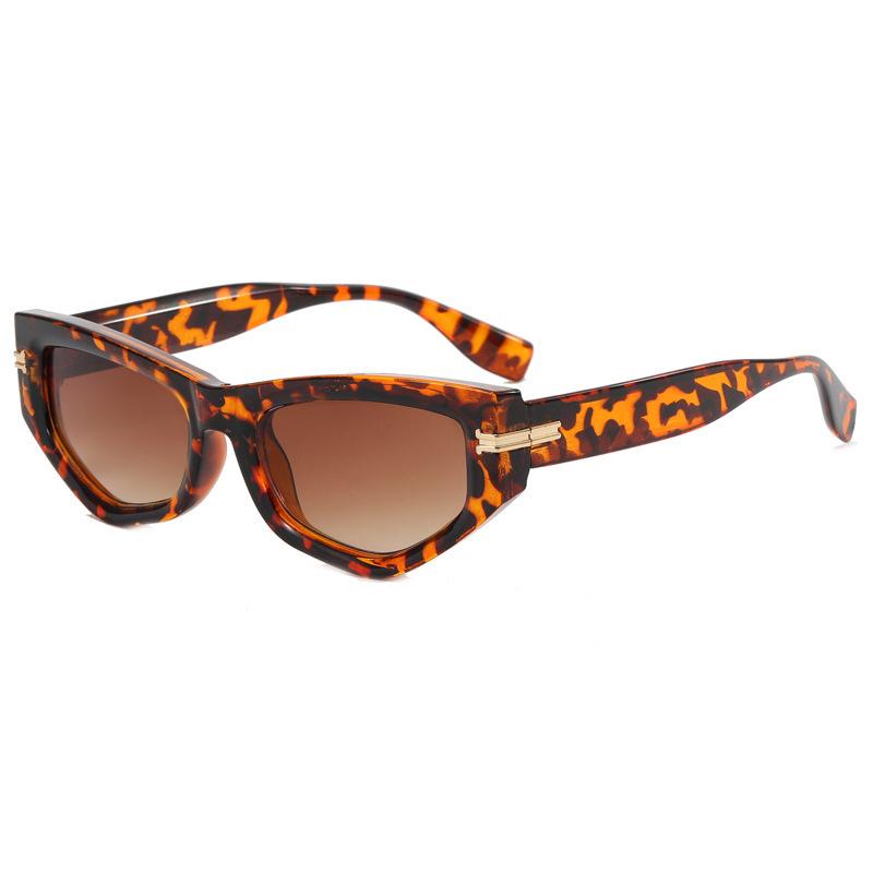 Cat Eye Sunglasses Men Women Fashion Irregular Gradient Eyewear Stylish Glamour Female Sun Glasses Trend Cat Eye Shades