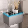Waterproof Bathroom Tissue Rack Non Perforated Roll Paper Box  Bathroom Accessories