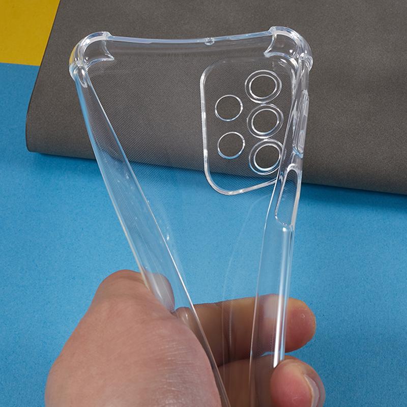 Phone Case for Samsung Galaxy A23 4G/A23 5G (Global Version) Reinforced Corners Anti-drop TPU Clear Cover