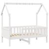 VidaXL Cadre de lit d'enfants forme de maison 80x160cm bois pin massif, cadre de lit en forme de maison, cadre de lit pour 850711