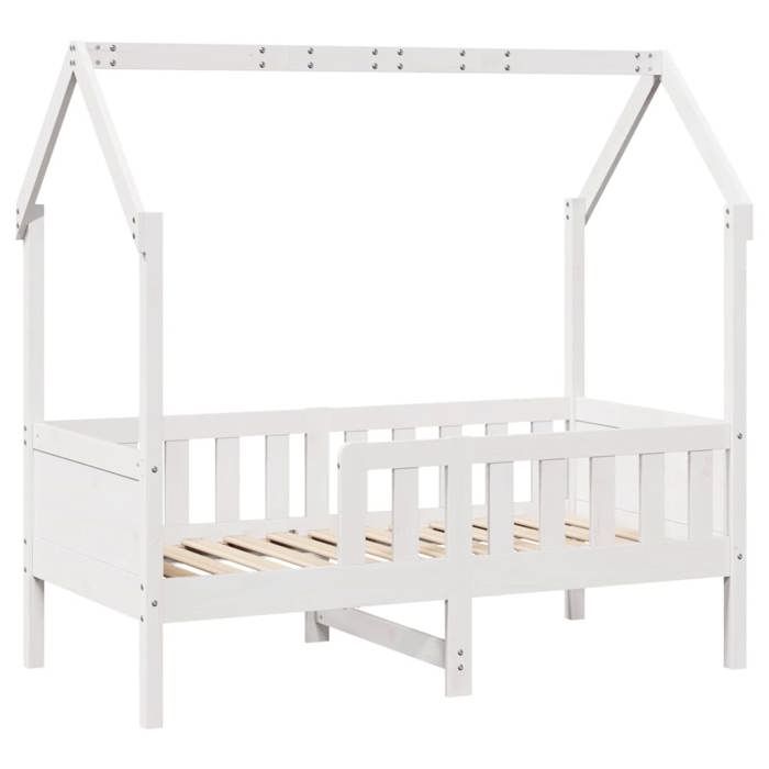 VidaXL Cadre de lit d'enfants forme de maison 80x160cm bois pin massif, cadre de lit en forme de maison, cadre de lit pour 850711