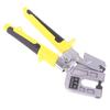 Steel Handle Stud Crimper Double Handed Ceiling Punching Pliers Plaster Drywall Tool For Fastening Metal Studs & Keels