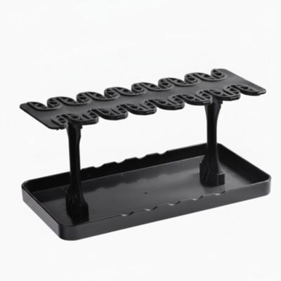 Paintbrush Rack with Base Tray Plastic Brush Drying Sturdy for Painters