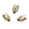 YINKE DIY Effects Pedal Open Jack Stereo Jack for Guitar and Bass of High Quality Active Ideal for 6.35mm (Set 3) - Type, Input/Output