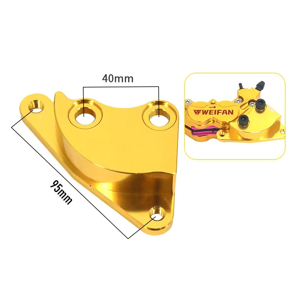 For Honda Msx125 M3 M5 Monkey Motorcycle Front Shock Brake Caliper Bracket Adapter For 220/260mm Brake Disc 40mm Brake Caliper