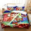3D New Anime Game Mega Man Zero Bedding Set Printed Bed Set With Pillowcase Bed Duvet Cover Single Double Queen Super King Size
