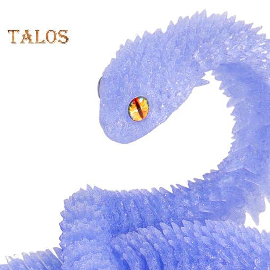 Ornament șarpe imprimat 3D 30cm/40cm/60cm cu articulații mobile, figurine șarpe pentru noptieră, jucărie pentru farsă, decor pentru birou