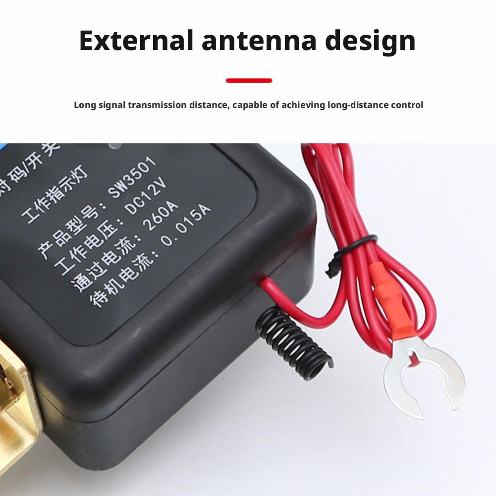 Car Battery Disconnect Power Switch DC 12V 220A Automatic Power Shut Off Switch Disconnect Switch For Car SUV For Car Truck SUV