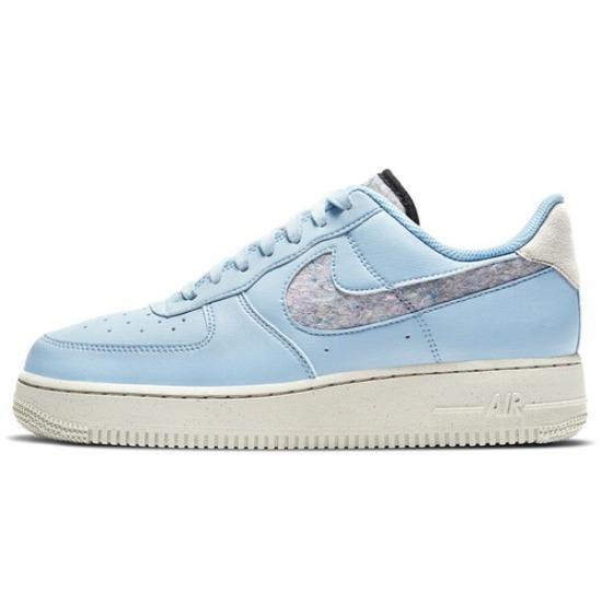 Nike Air Force 1 Пакет из переработанной шерсти - Светло-лазурный 2021 - DA6682-400 EU 40 синий