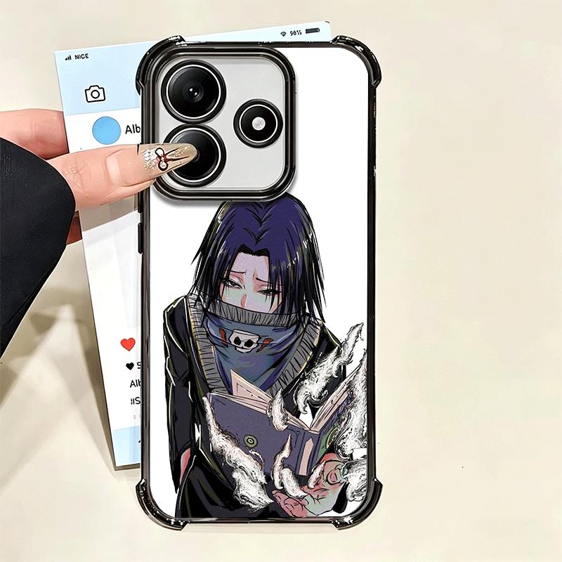 Hunter X-Hunters Feitan Portor Soft Phone Case For Xiaomi Poco X7 X8 Pro Max X6 X5 X3 F8 Ultra F7 M8 M7 M5S Redmi 15C 15A 15 14C