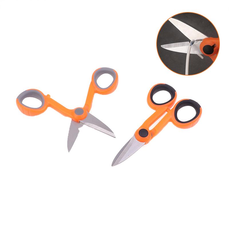 1pc Fiber Optic Aramid Fiber Cutter Scissors Sharp Shears for Jumper Wire Pigtail Electrician ToolsGood Quality