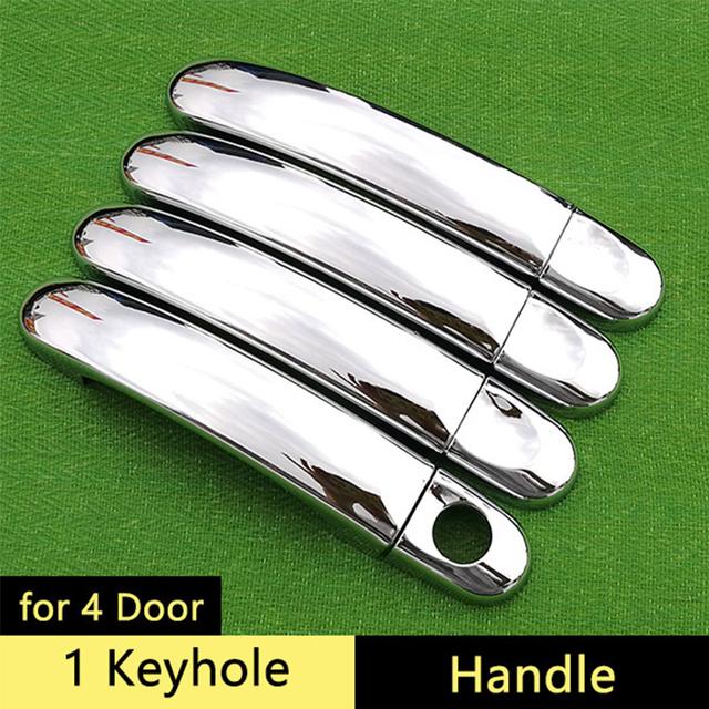 For Volkswagen Golf Variant Golf Plus Cross Golf VW 2004~2014 New Chrome Car Side Door Handle Cover Trim Sticker Car Accessories