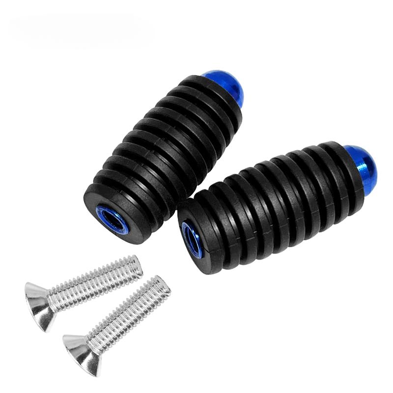 Univerzális M6 motorkerékpár sebességváltó fékkar lábujjak lábujjak pedálok lábtartók adapter a Kawasaki számára