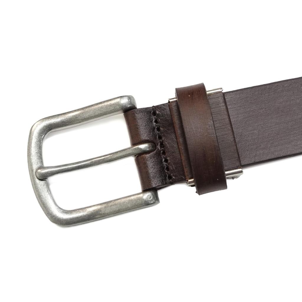 Fineplus EDWIN Belt, 0111222, 33mm X 117cm, Made In Japan, Cowhide Leather, Plain