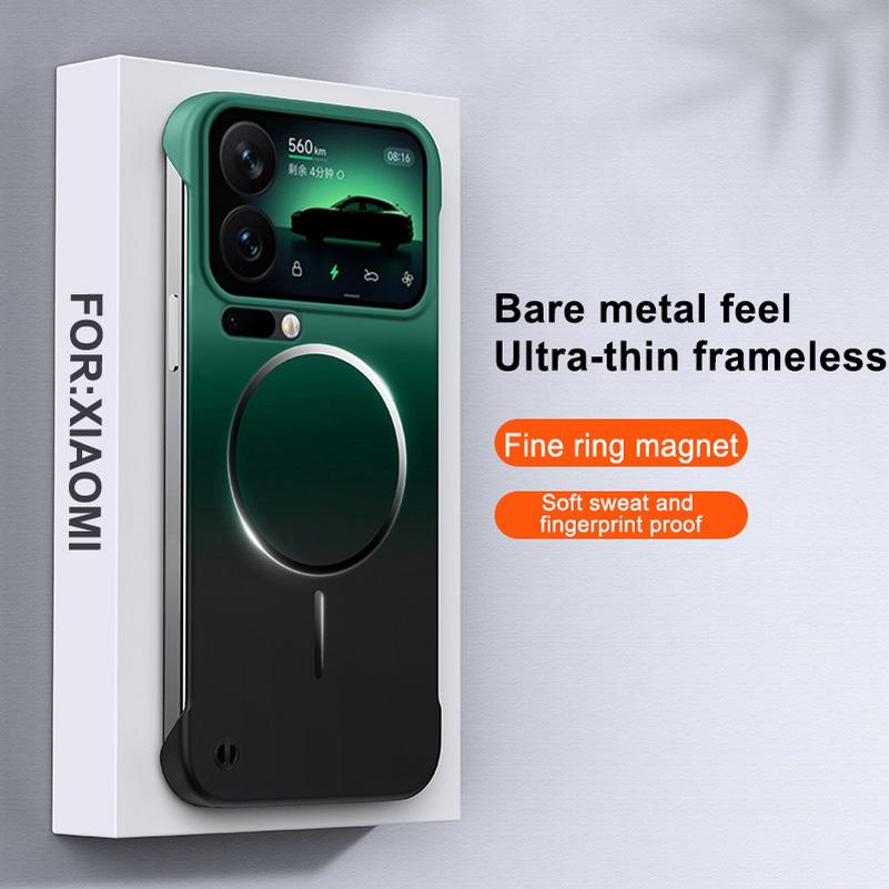 

Delicate and Skin-friendly Gradient Strong Magnetic Case For Xiaomi 17 Pro Max Mi 17 pro 15 Pro mi 14 Ultra-Thin Protect Cover Xiaomi 17 pro max
