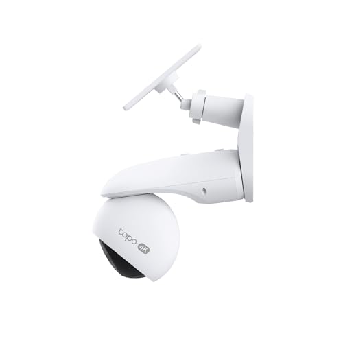 TP-Link Tapo Security Camera, Pet Camera, Outdoor, Solar-Powered Surveillance Camera, Monitoring Camera, Smartphone Compatible, Solar Powered, Wi-Fi,
