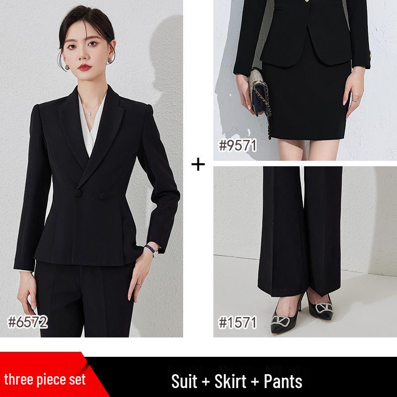 Women's Professional Blazer for Spring/Autumn 2024: Managerial Interview & Business Commute Wear