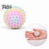 Sensory Spiky Ball 3D Printed Toy, Stress Relief Mini Textured Ball, Desk Reliever Massage Decompression Toy for Home Office School Anxiety
