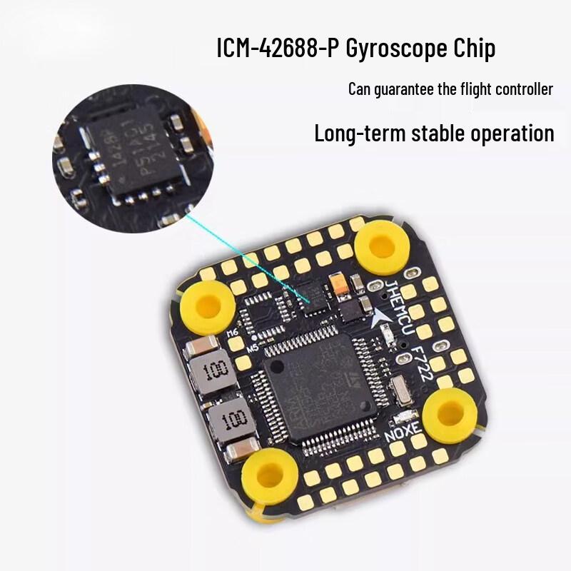 JHEMCU F722 NOXE Flight Controller & 60A ESC Stack